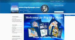 Desktop Screenshot of bigskymaps.com